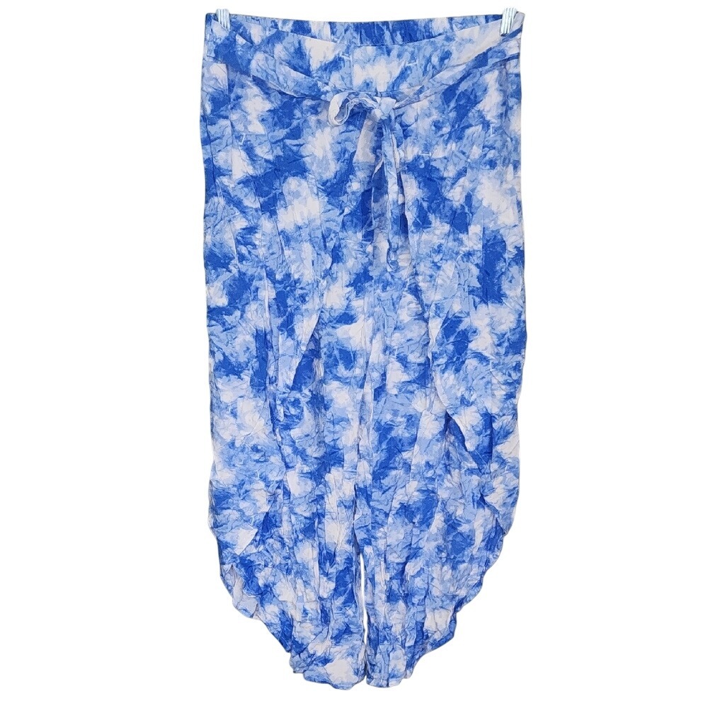 New Look Flowy Tie Dyed Capris Size XL